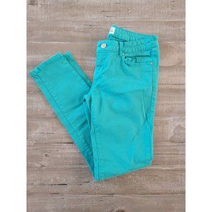 Aeropostale LOLA Jeggings Juniors Size 9/10 Women's Teal Blue Regular Ladies